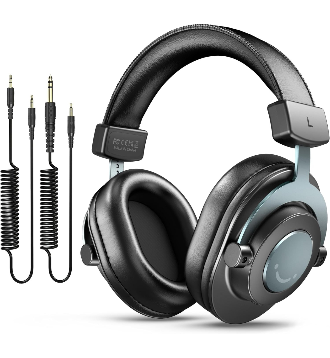 Căști Profesionale FIFINE H8 - Gaming & Studio, Drivere 50mm, Dual 3.5mm/6.35mm, Izolare Pasivă Zgomot